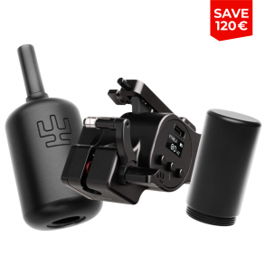 Avenger 4 Pro  + Tron Cartridge Grip + Extended Battery Cap