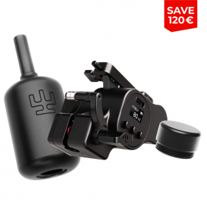 Avenger 4 Pro + Tron Cartridge Grip + Small Battery Cap