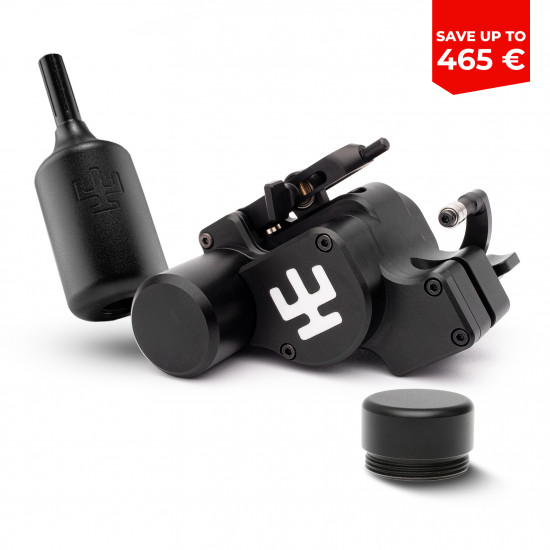 Avenger 3 Pro Tattooer's Pack + Small Battery Cap Avenger 3 Pro Tattooer's Pack + Small Battery Cap