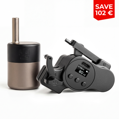 Avenger 4 Pro Tattooer's Pack + Magic Balance Grip Avenger 4 Pro Tattooer's Pack + Magic Balance Grip