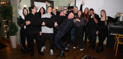 Vlad Blad Irons hosted a pre-New Year event for the tattoo community