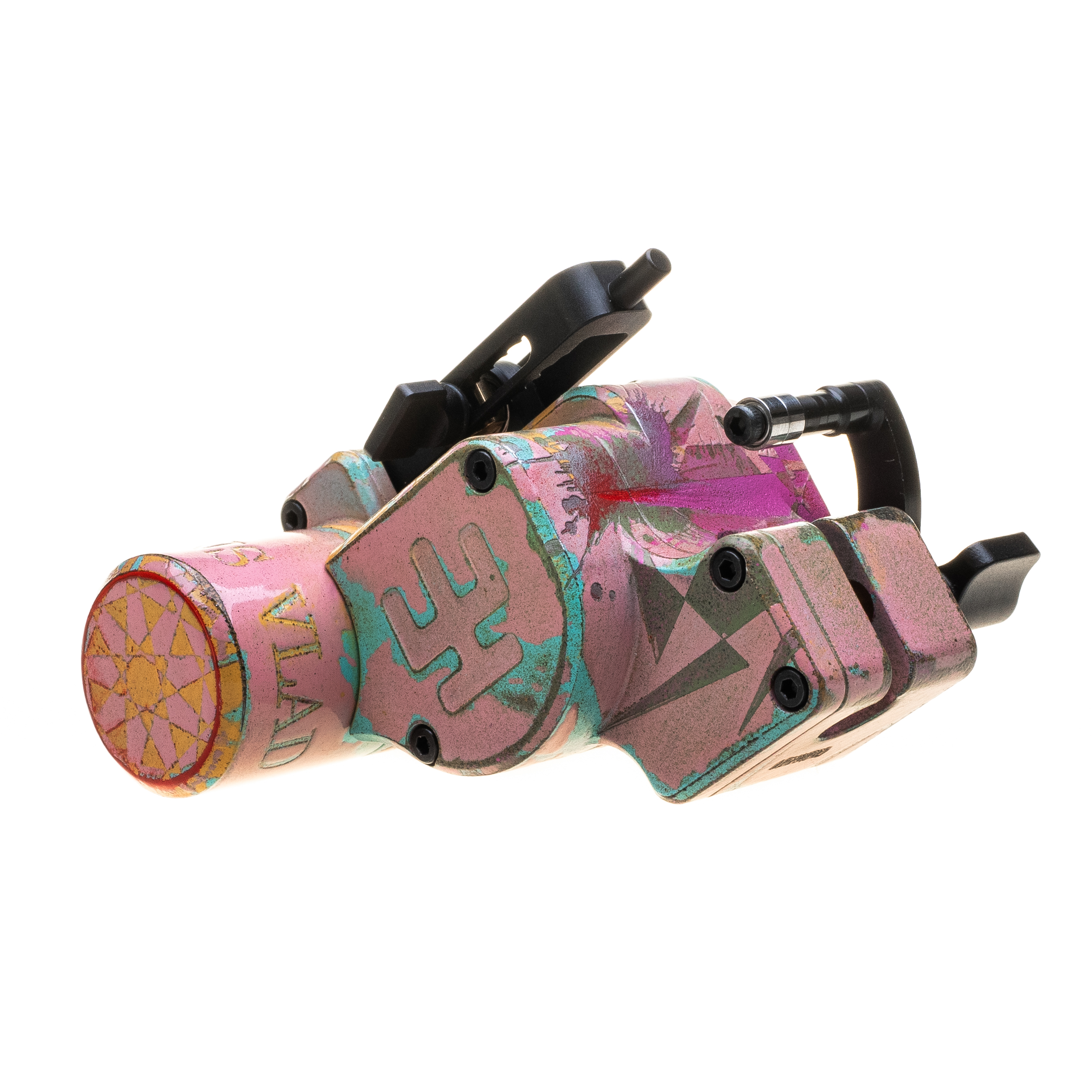 カスタムタトゥーマシン グリーン ピンク カスタムタトゥーマシン グリーン ピンク カスタムタトゥーマシン